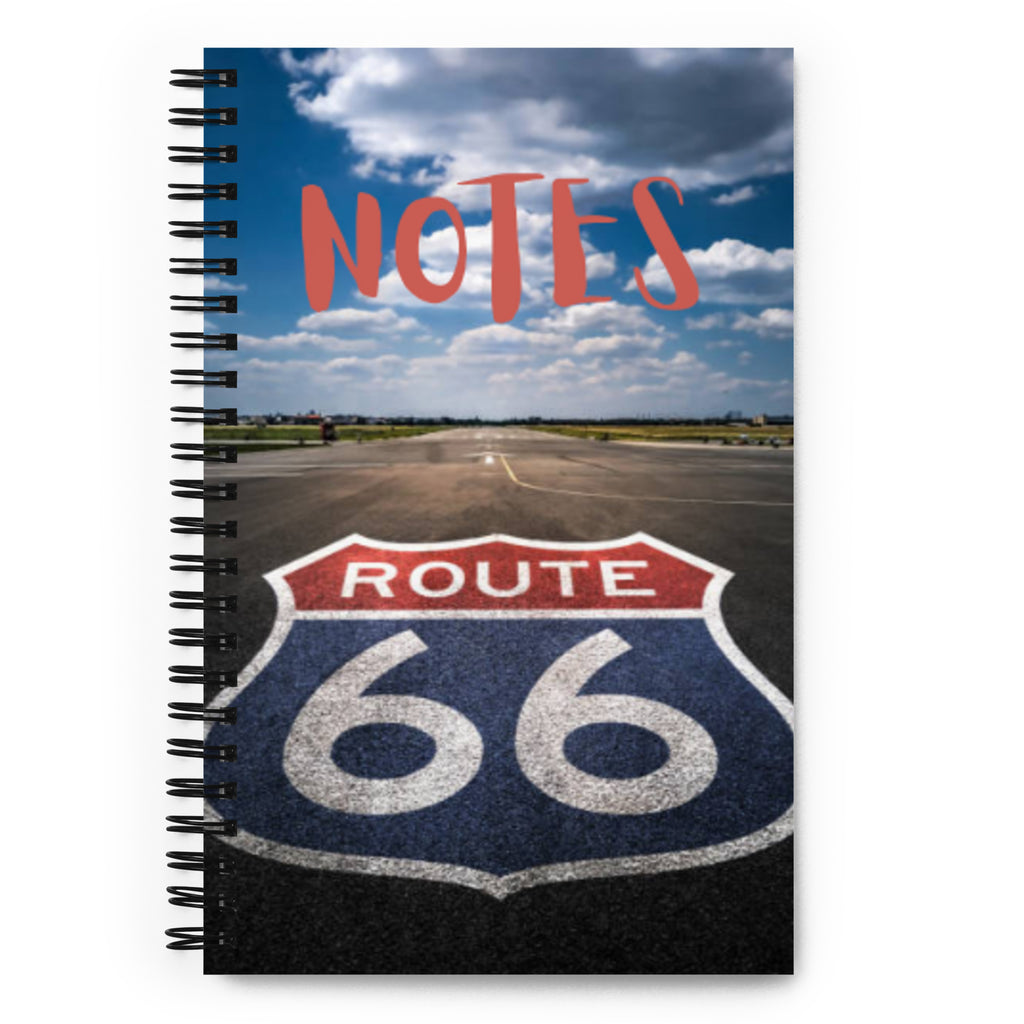Route 66 Spiral Notebook - Snugoma