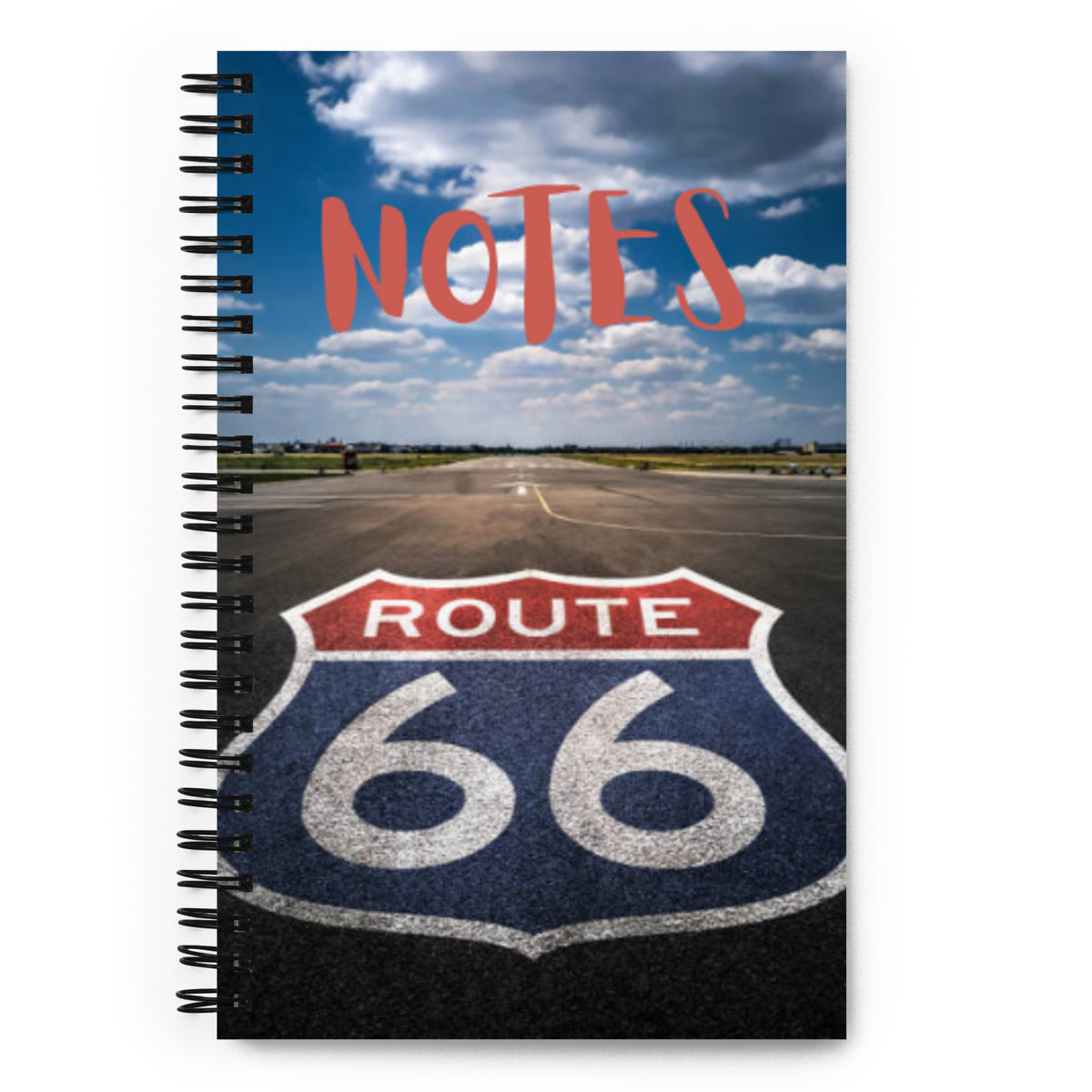 Route 66 Spiral Notebook - Snugoma
