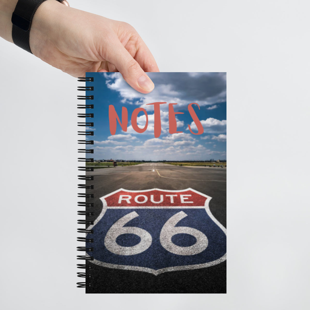 Route 66 Spiral Notebook - Snugoma
