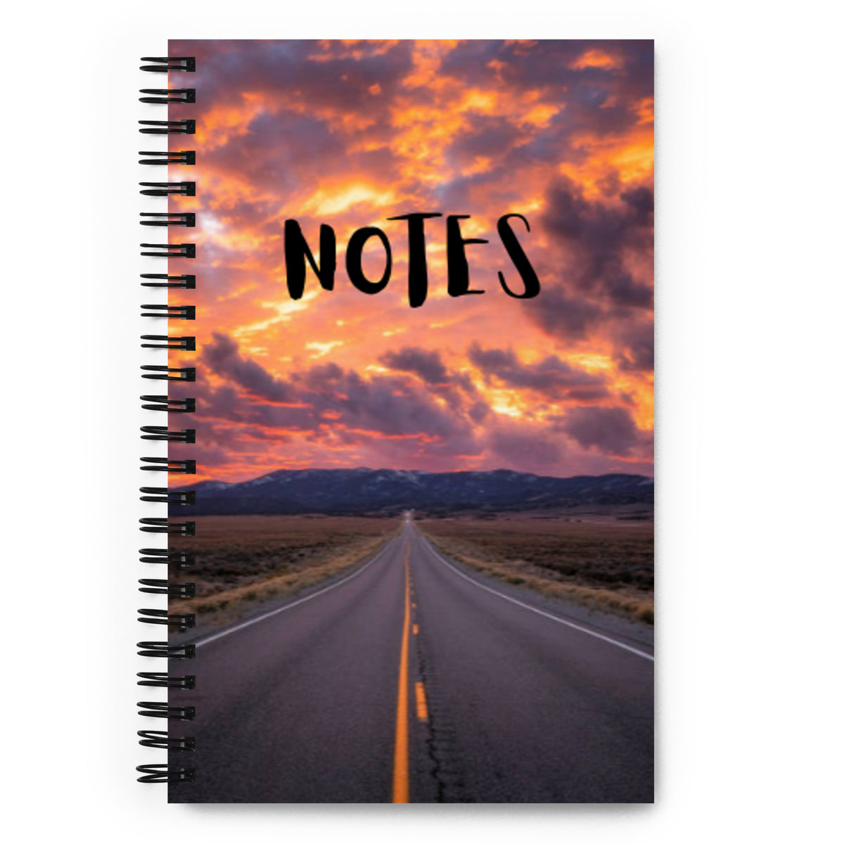 Highway Spiral Notebook - Snugoma
