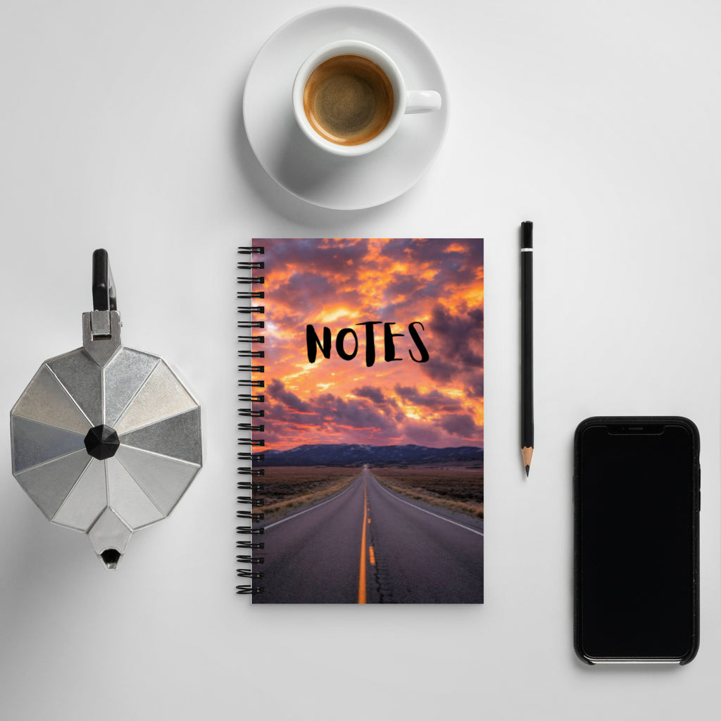 Highway Spiral Notebook - Snugoma