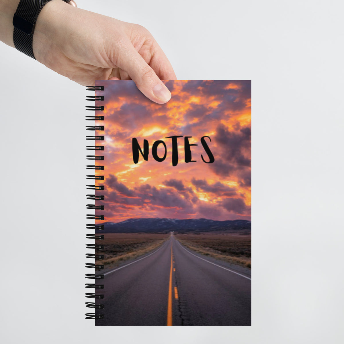 Highway Spiral Notebook - Snugoma
