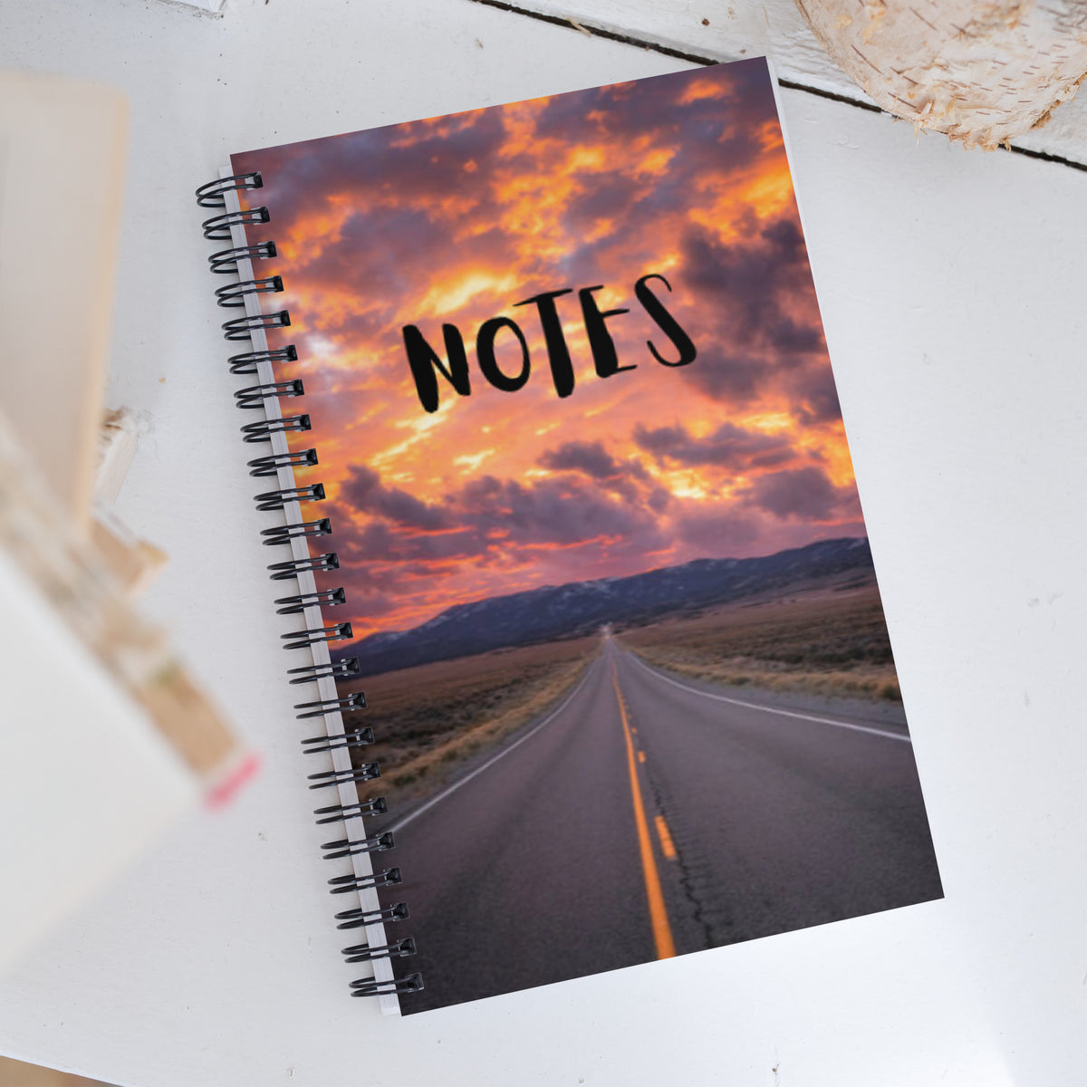 Highway Spiral Notebook - Snugoma