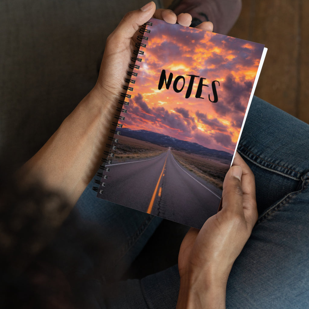 Highway Spiral Notebook - Snugoma