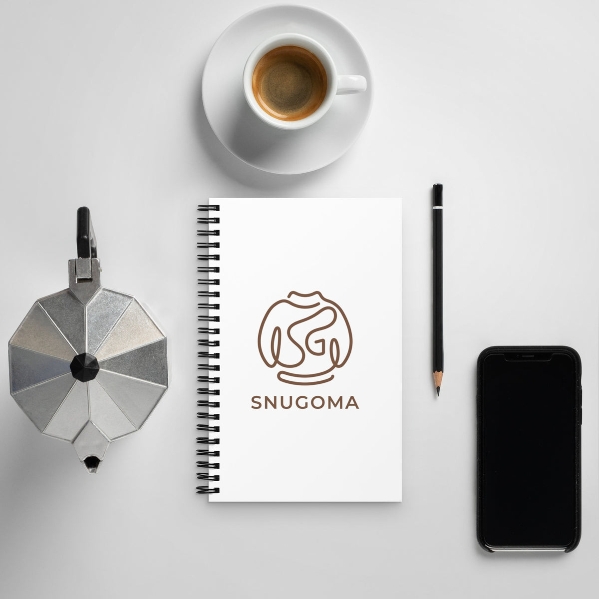 Snugoma Spiral Notebook - Snugoma