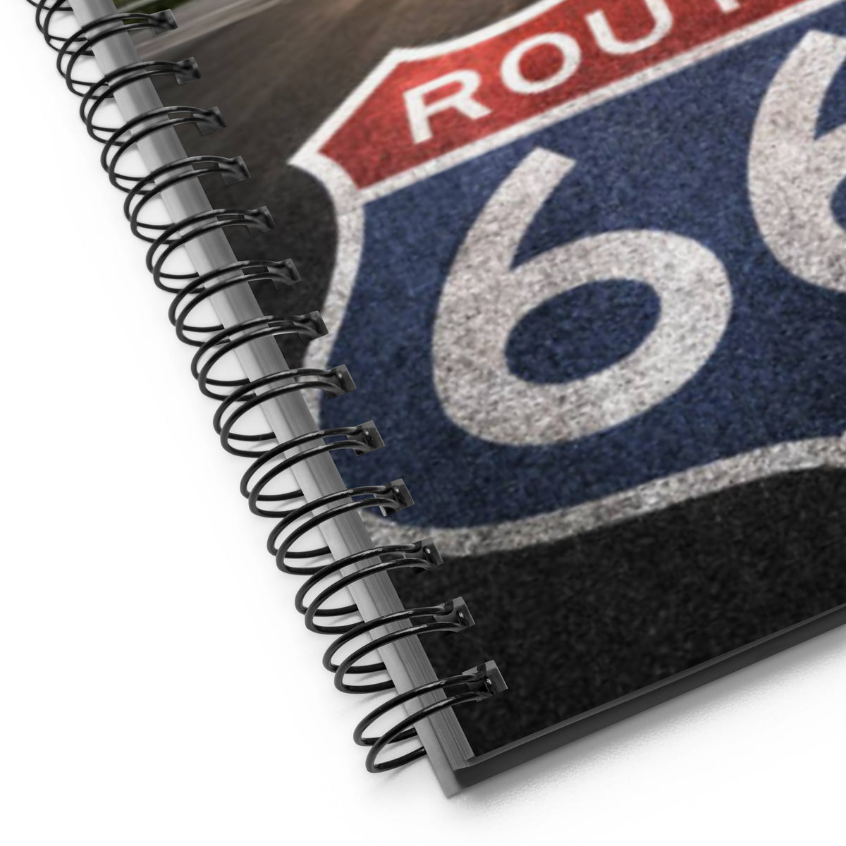 Route 66 Spiral Notebook - Snugoma