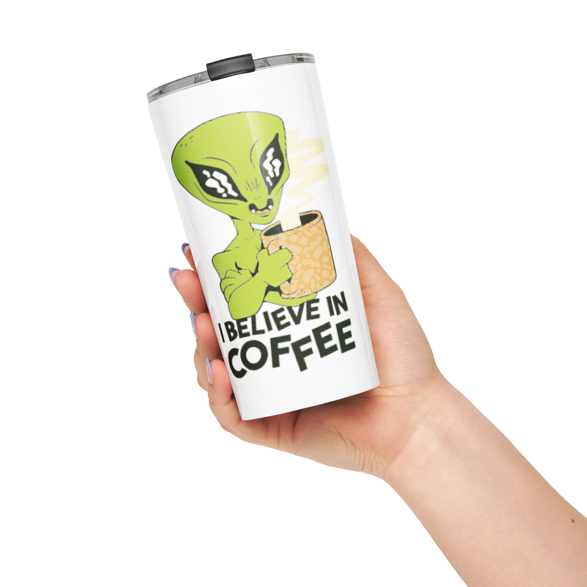 Alien Tapered Stainless Steel Tumbler - Snugoma