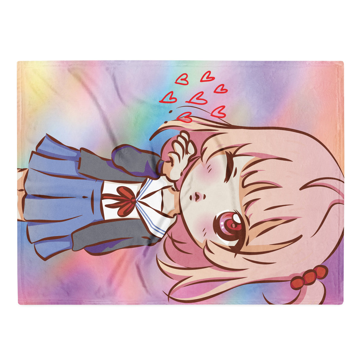 Anime Love Throw Blanket - Snugoma