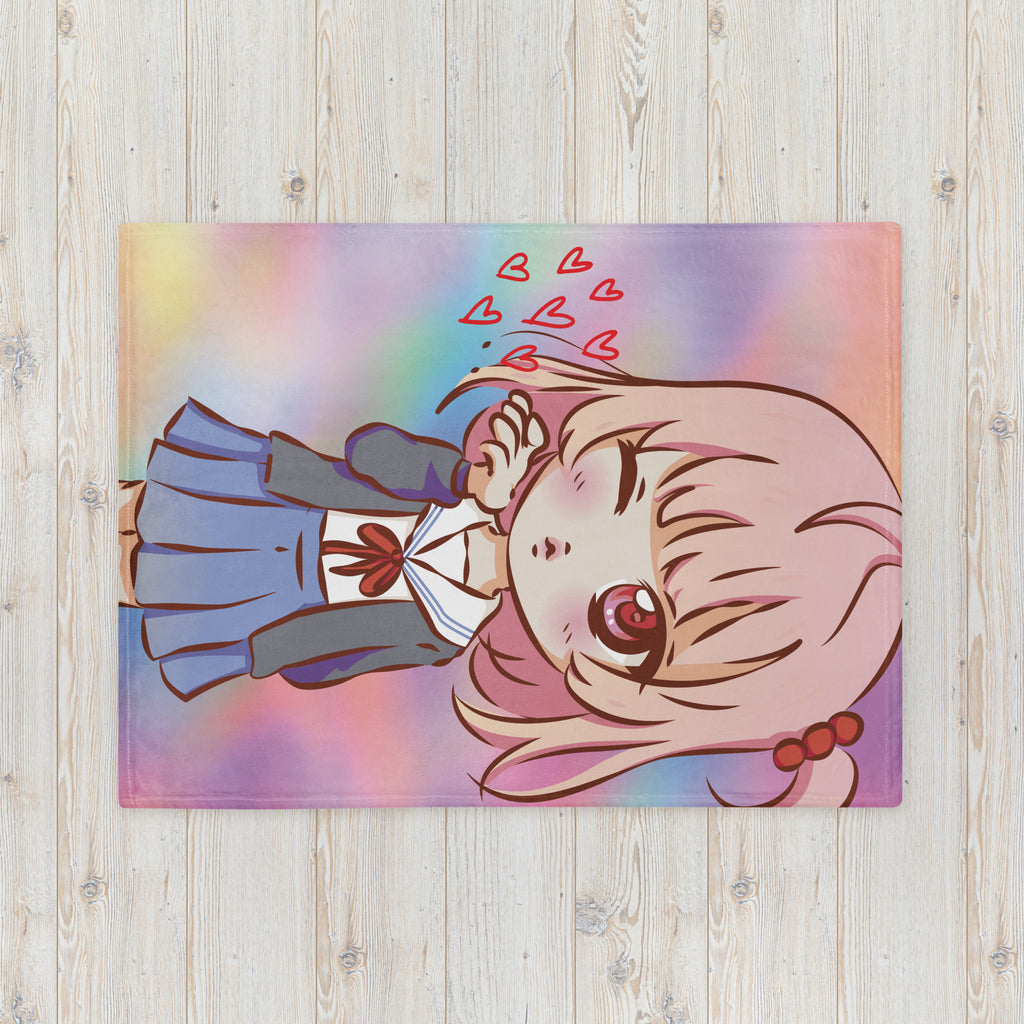 Anime Love Throw Blanket - Snugoma