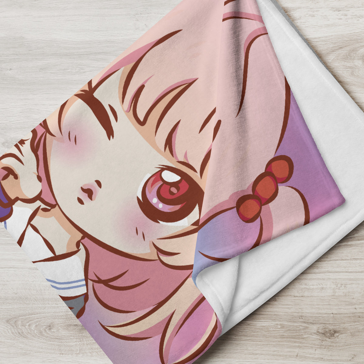 Anime Love Throw Blanket - Snugoma