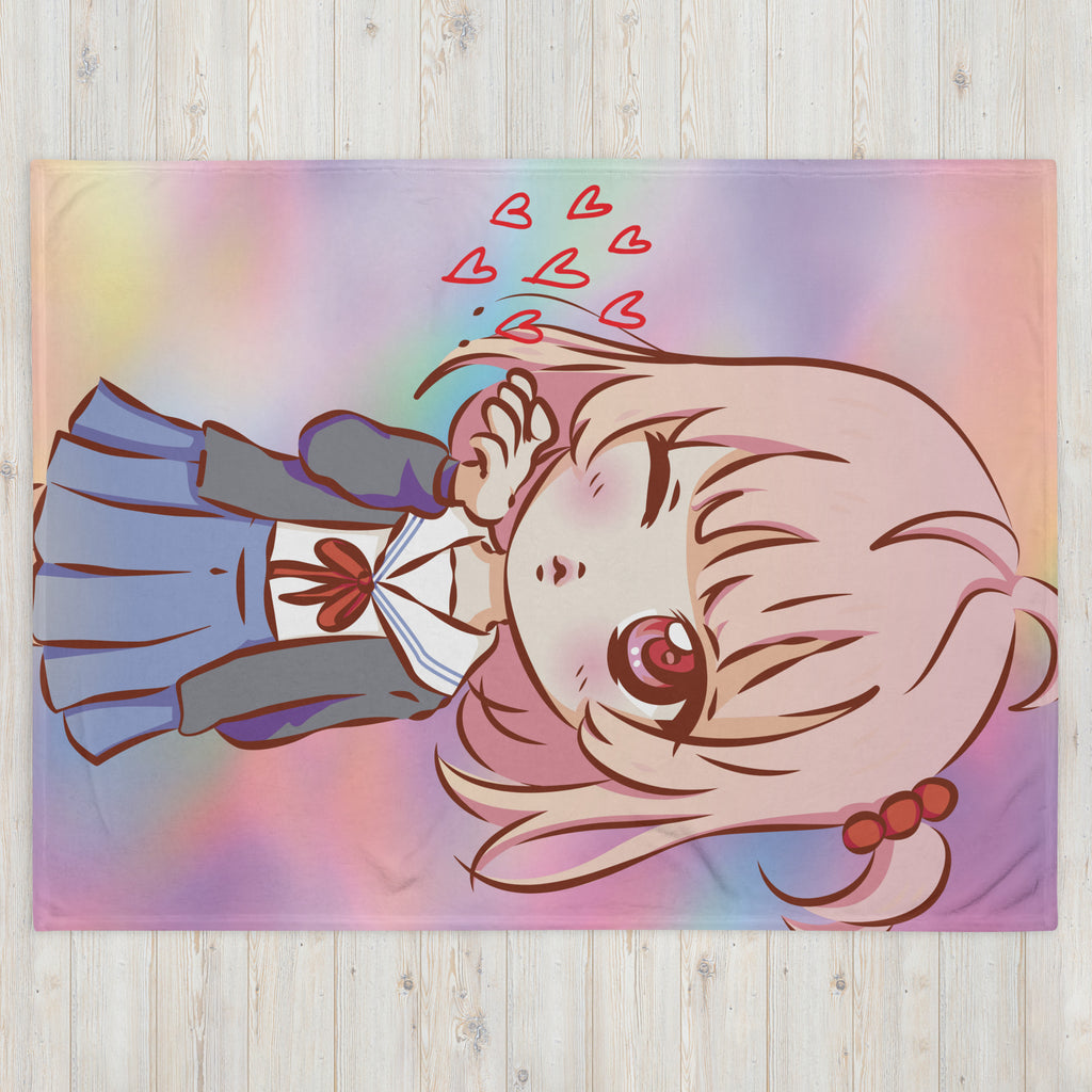 Anime Love Throw Blanket - Snugoma