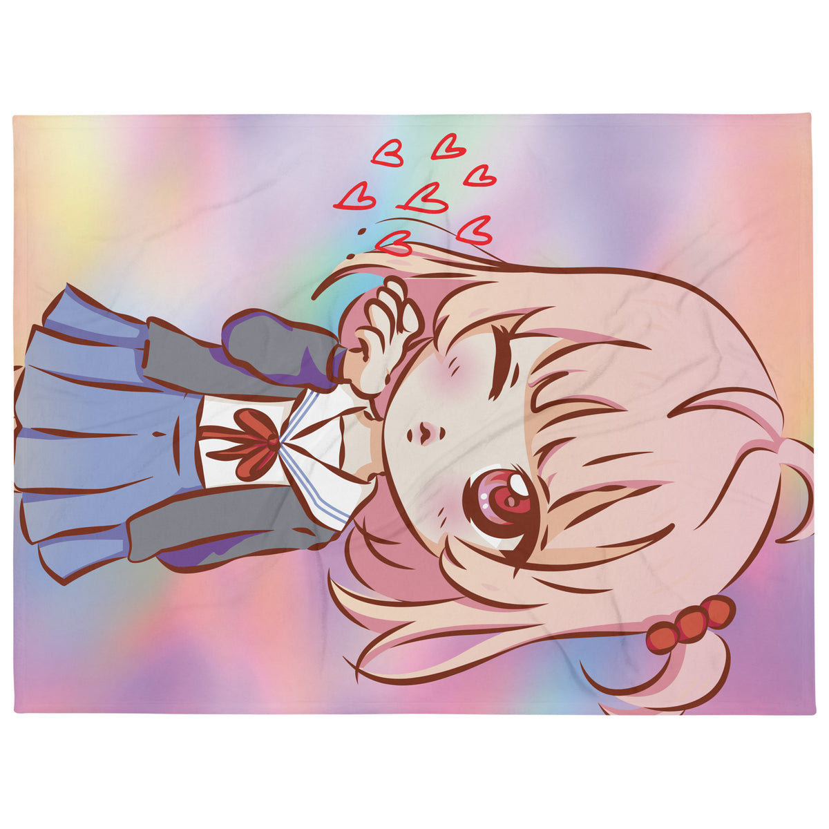 Anime Love Throw Blanket - Snugoma
