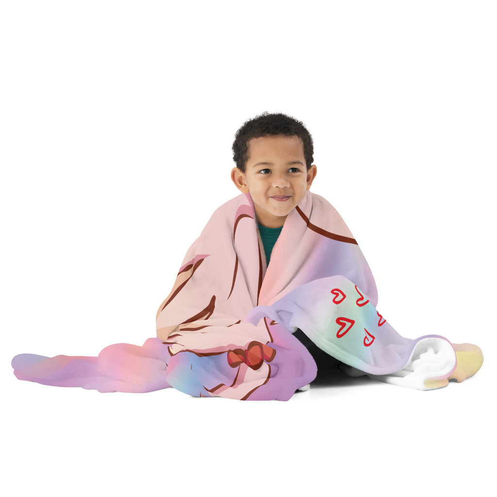 Anime Love Throw Blanket - Snugoma
