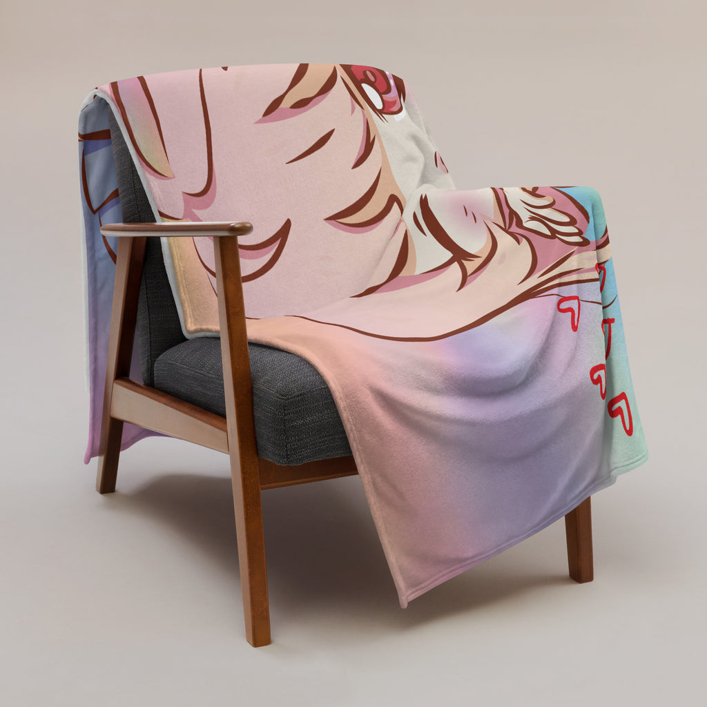 Anime Love Throw Blanket - Snugoma