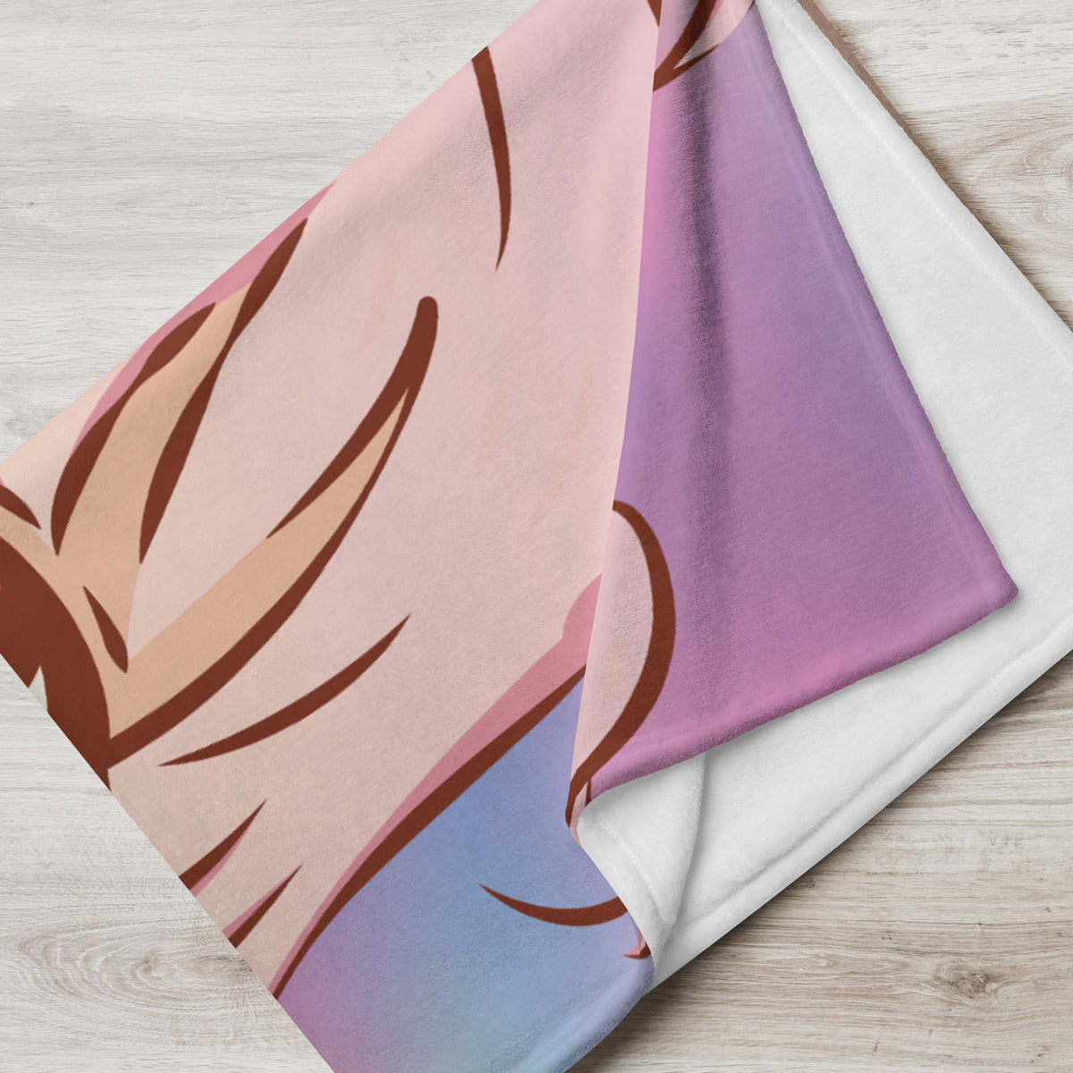 Anime Love Throw Blanket - Snugoma