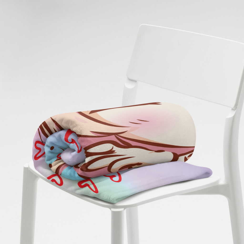 Anime Love Throw Blanket - Snugoma