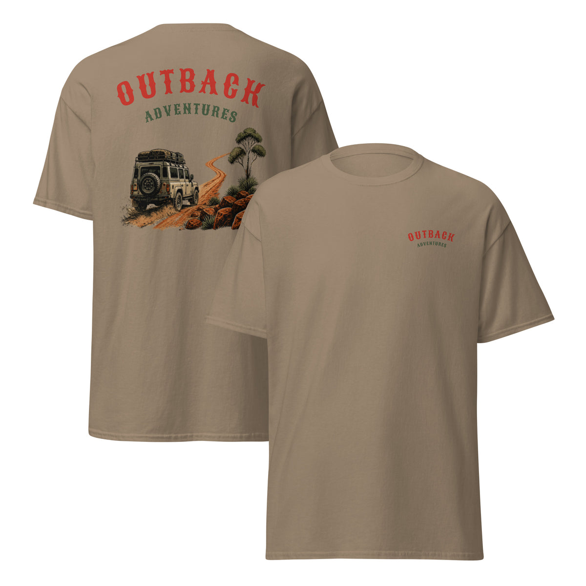 Men's Outback Adventures Classic Tee - Snugoma