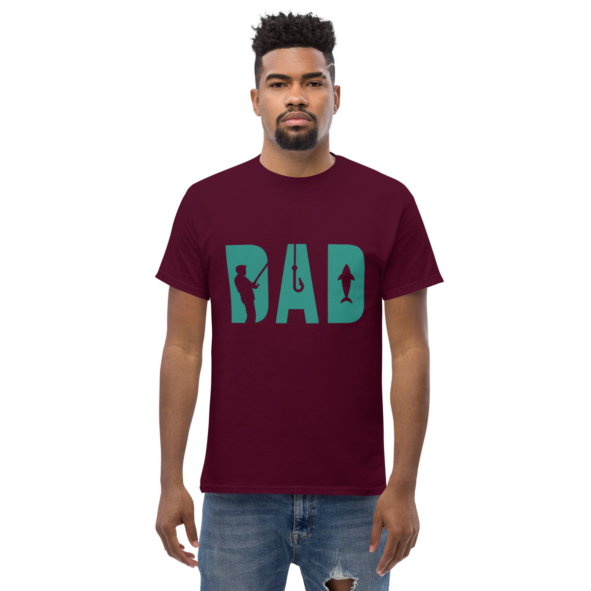 Dad Fishing Classic Tee - Snugoma