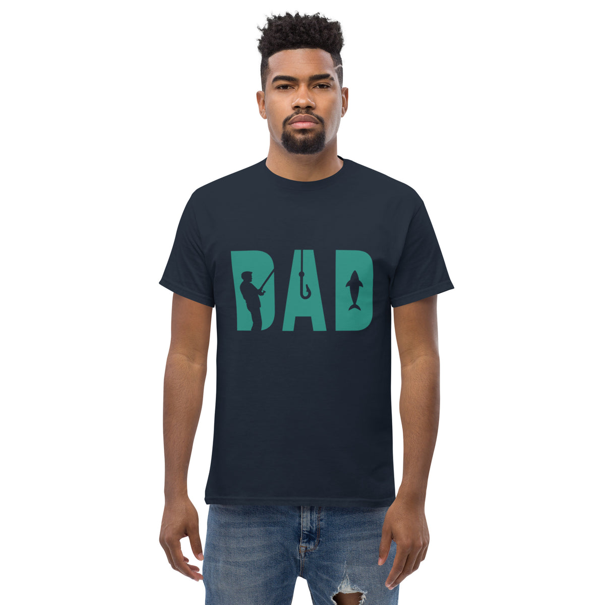 Dad Fishing Classic Tee - Snugoma