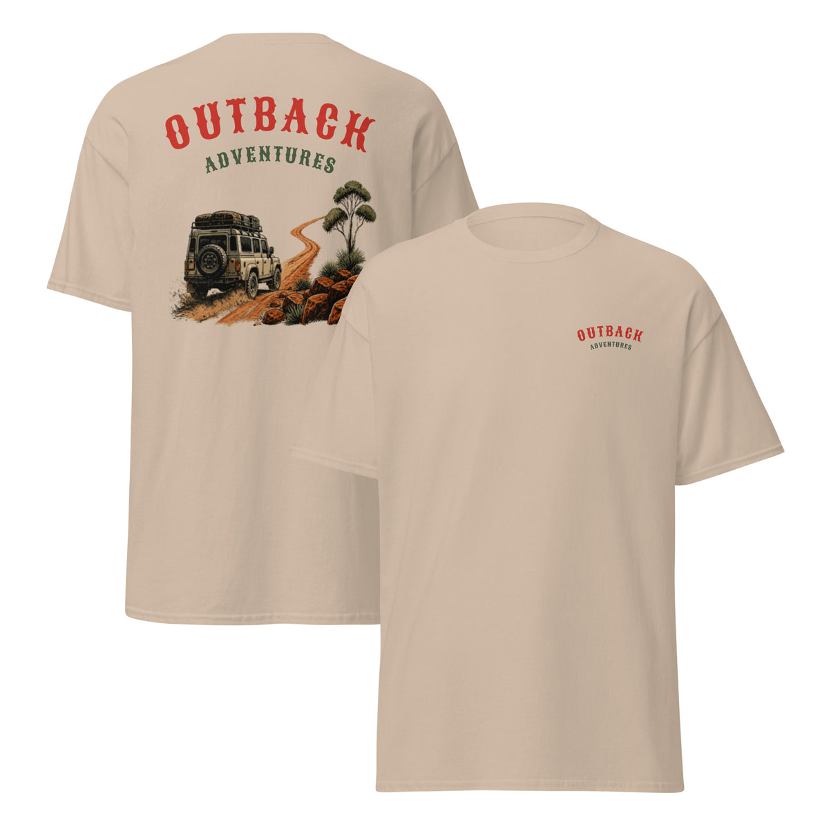 Men's Outback Adventures Classic Tee - Snugoma