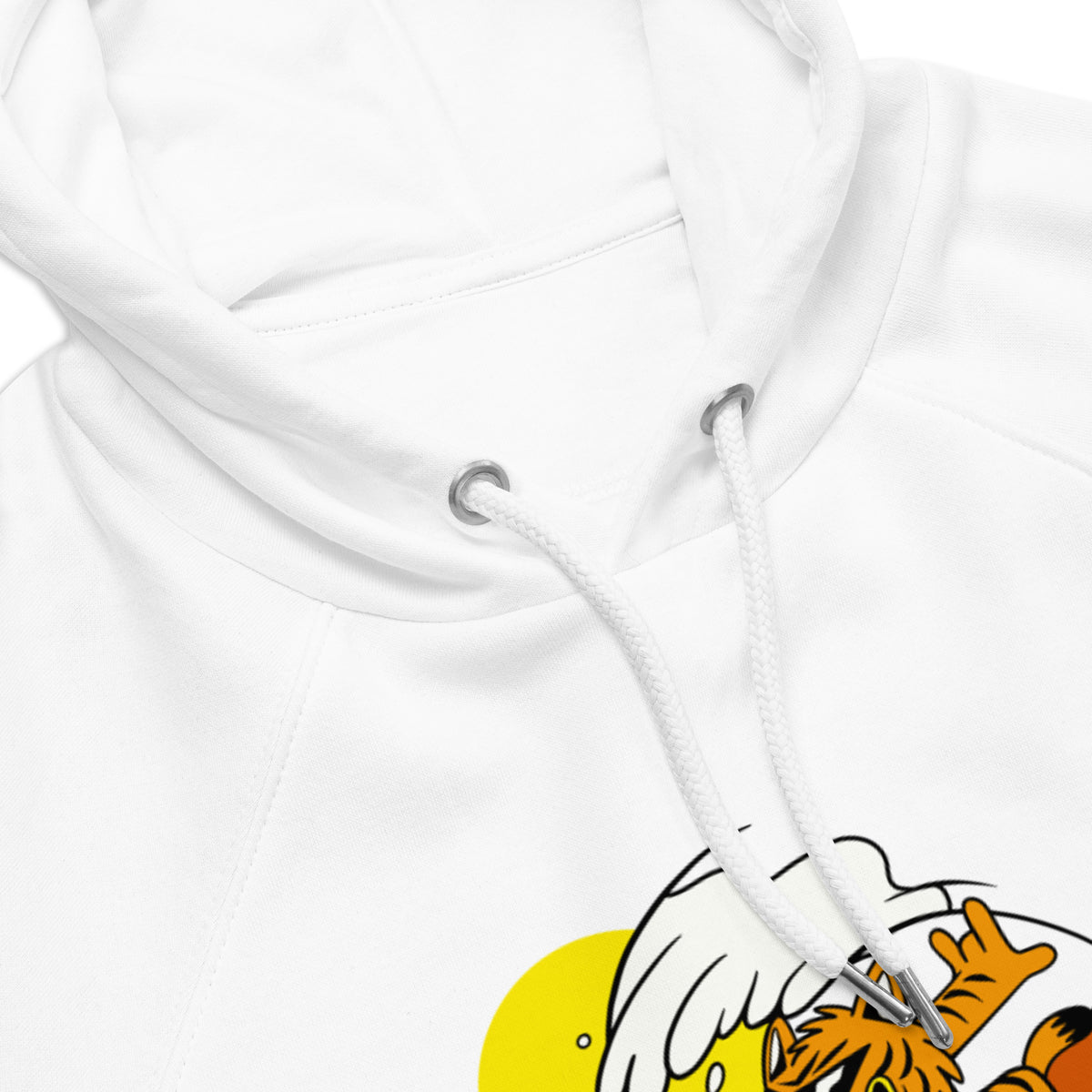 Surf Cat Eco Raglan Hoodie - Snugoma