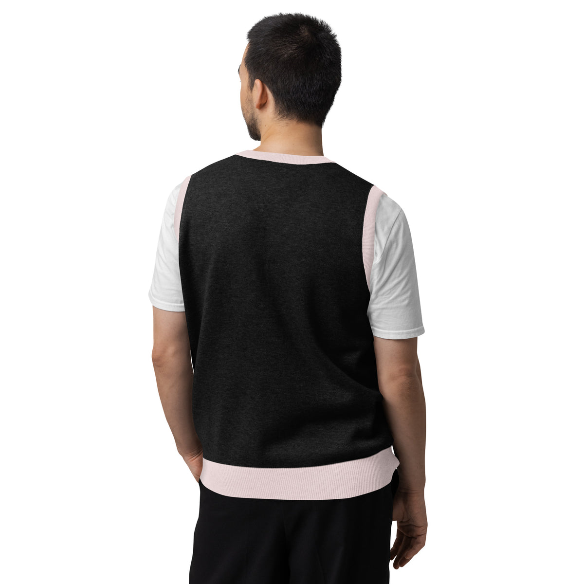 Knit V-Neck Vest - Snugoma