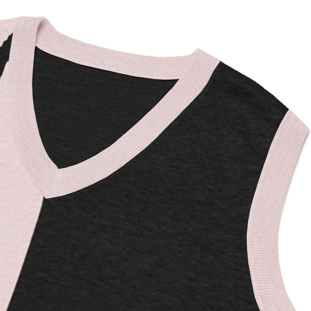 Knit V-Neck Vest - Snugoma