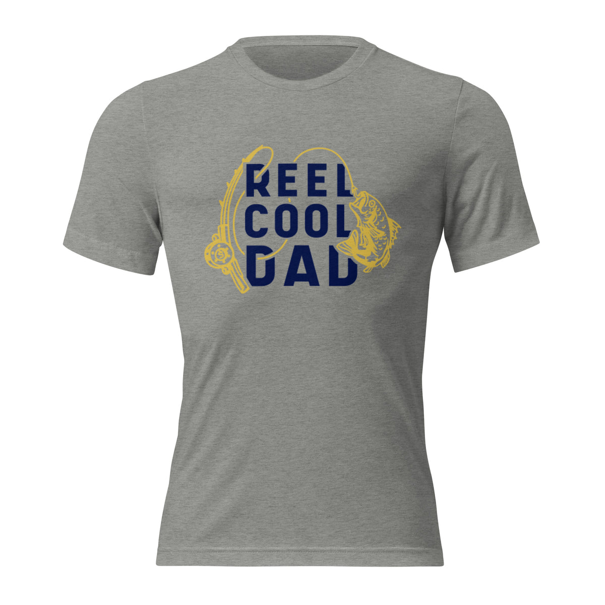 Reel Cool Dad Tri-Blend Short Sleeve T-Shirt - Snugoma