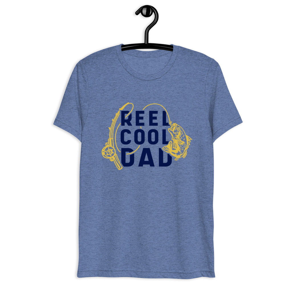 Reel Cool Dad Tri-Blend Short Sleeve T-Shirt - Snugoma