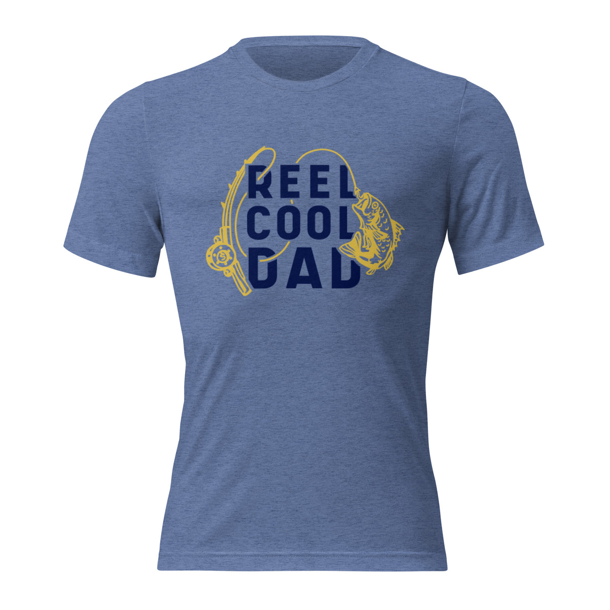 Reel Cool Dad Tri-Blend Short Sleeve T-Shirt - Snugoma