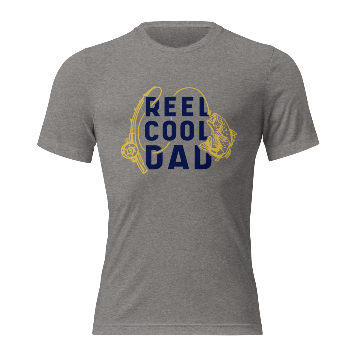 Reel Cool Dad Tri-Blend Short Sleeve T-Shirt - Snugoma
