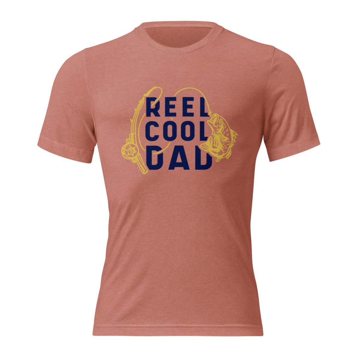 Reel Cool Dad Tri-Blend Short Sleeve T-Shirt - Snugoma