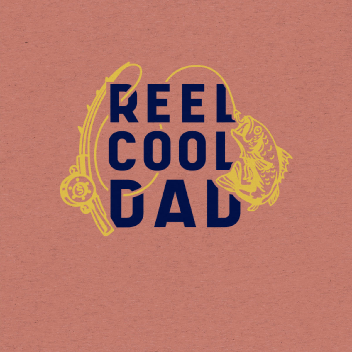 Reel Cool Dad Tri-Blend Short Sleeve T-Shirt - Snugoma