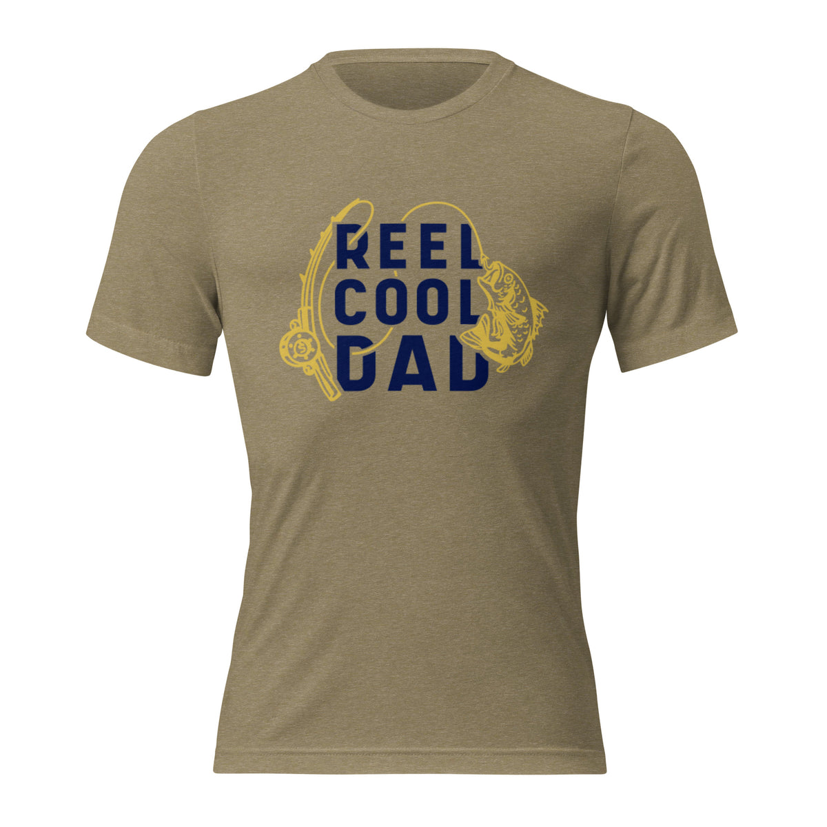 Reel Cool Dad Tri-Blend Short Sleeve T-Shirt - Snugoma