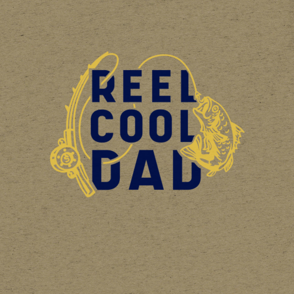 Reel Cool Dad Tri-Blend Short Sleeve T-Shirt - Snugoma
