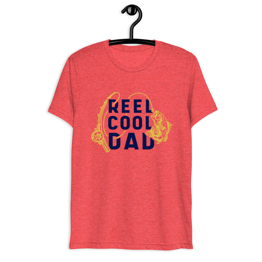 Reel Cool Dad Tri-Blend Short Sleeve T-Shirt - Snugoma