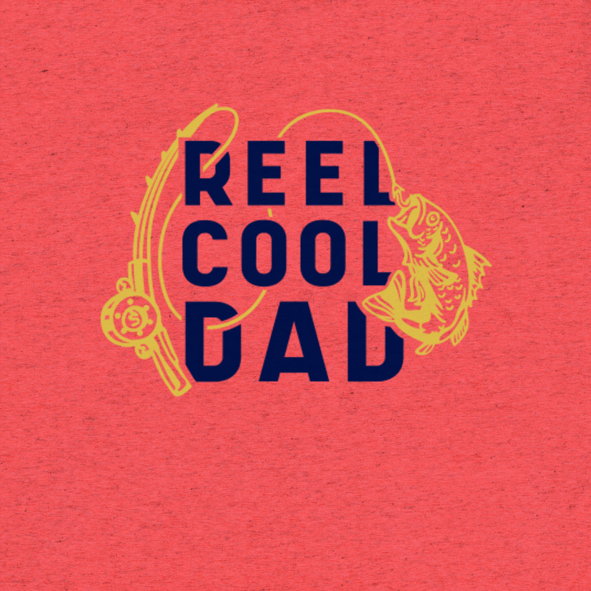 Reel Cool Dad Tri-Blend Short Sleeve T-Shirt - Snugoma