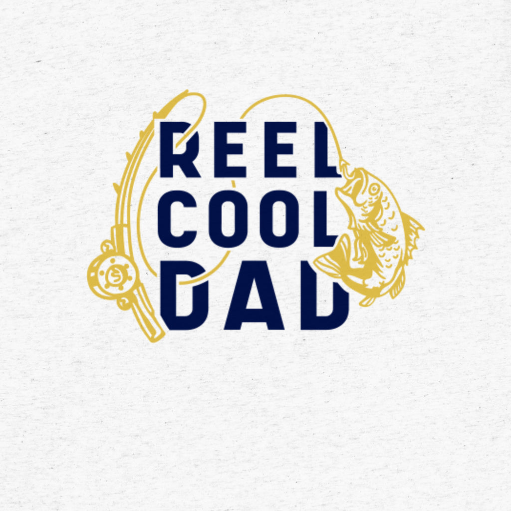 Reel Cool Dad Tri-Blend Short Sleeve T-Shirt - Snugoma