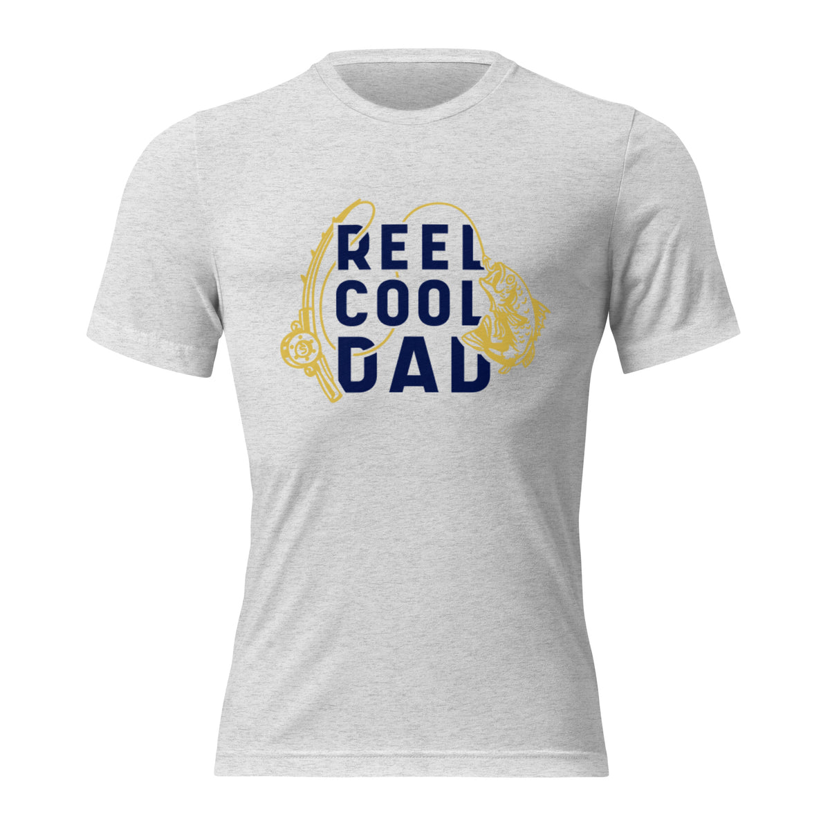 Reel Cool Dad Tri-Blend Short Sleeve T-Shirt - Snugoma