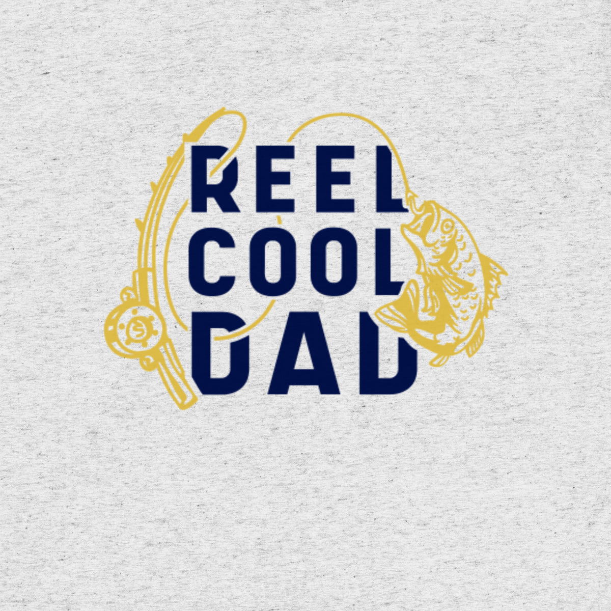 Reel Cool Dad Tri-Blend Short Sleeve T-Shirt - Snugoma
