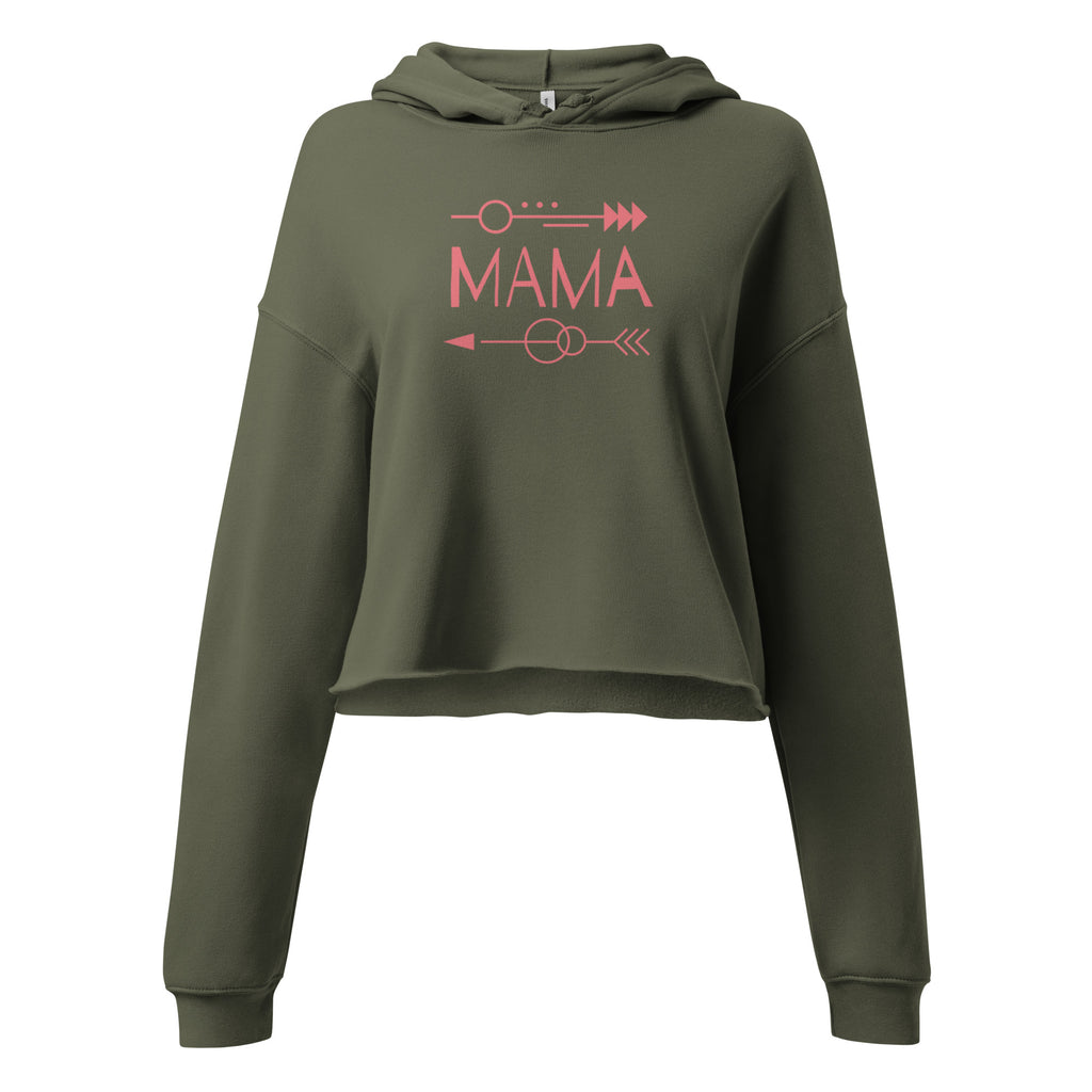 Mama Crop Hoodie - Snugoma