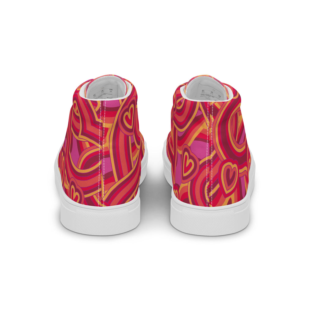 Women’s Trendy High Top Canvas Shoes - Snugoma