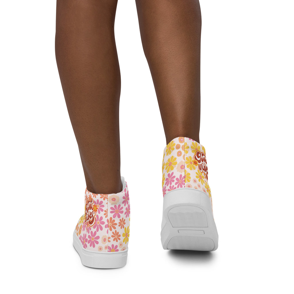 Women’s Trendy High Top Canvas Shoes - Snugoma