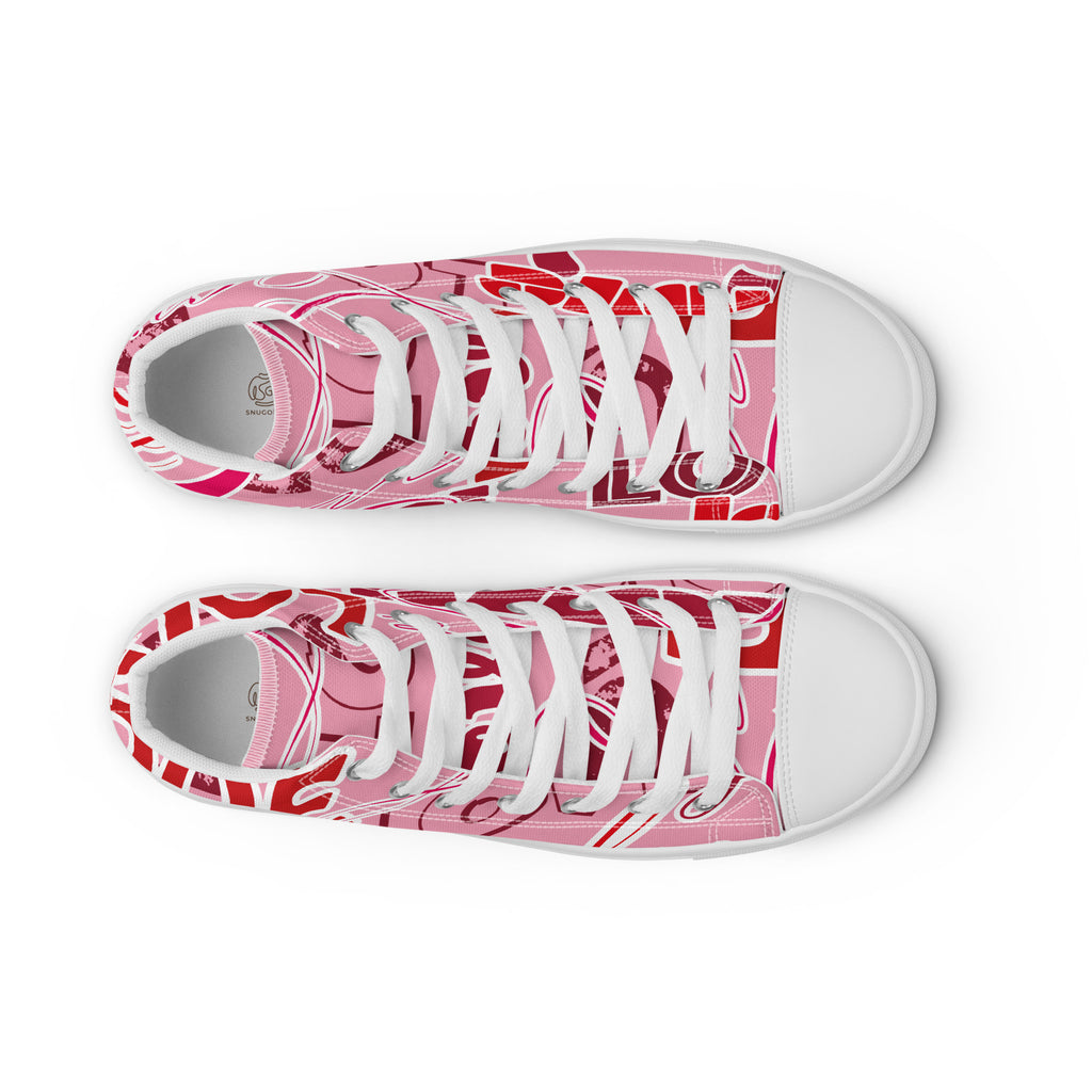 Women’s Trendy High Top Canvas Shoes - Snugoma