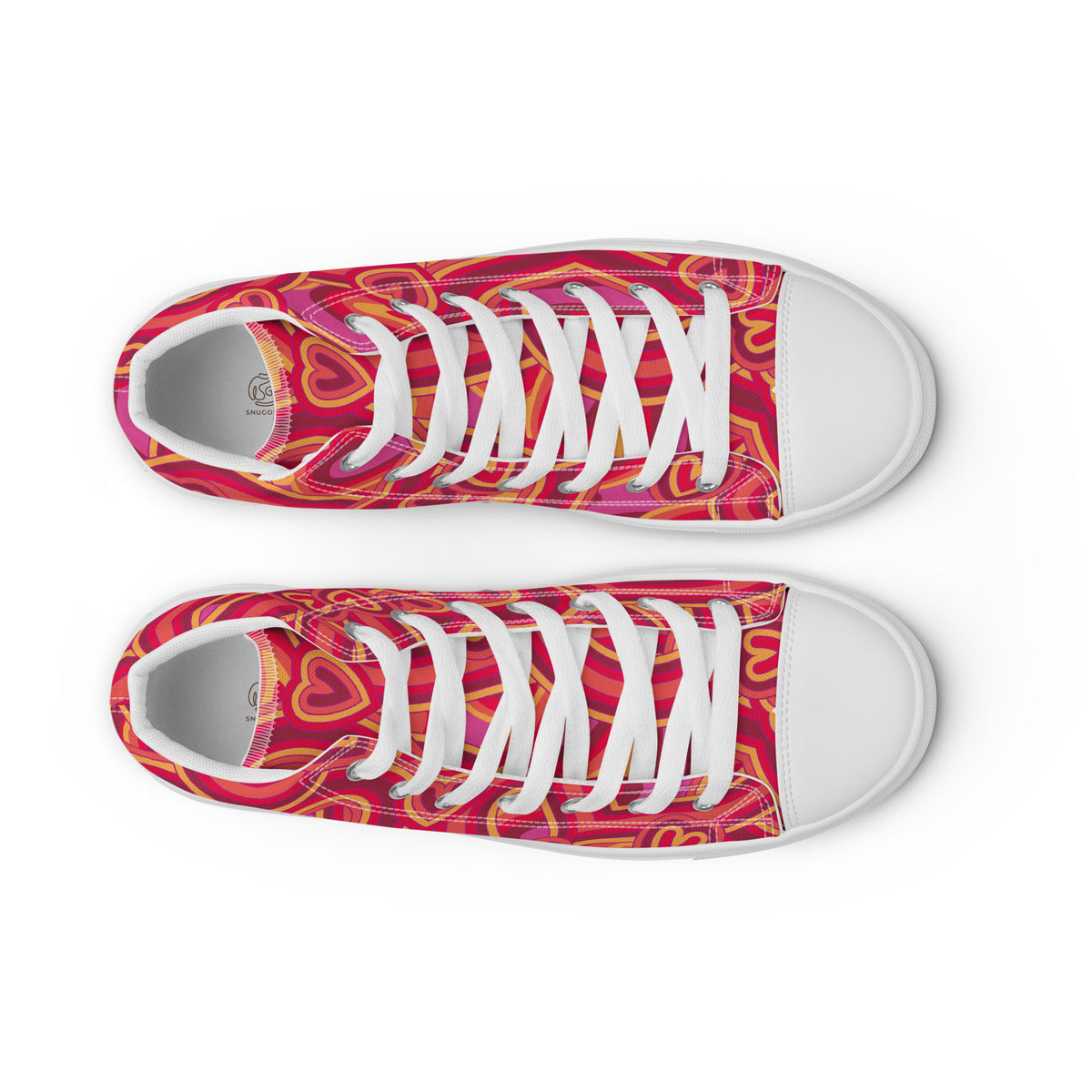 Women’s Trendy High Top Canvas Shoes - Snugoma