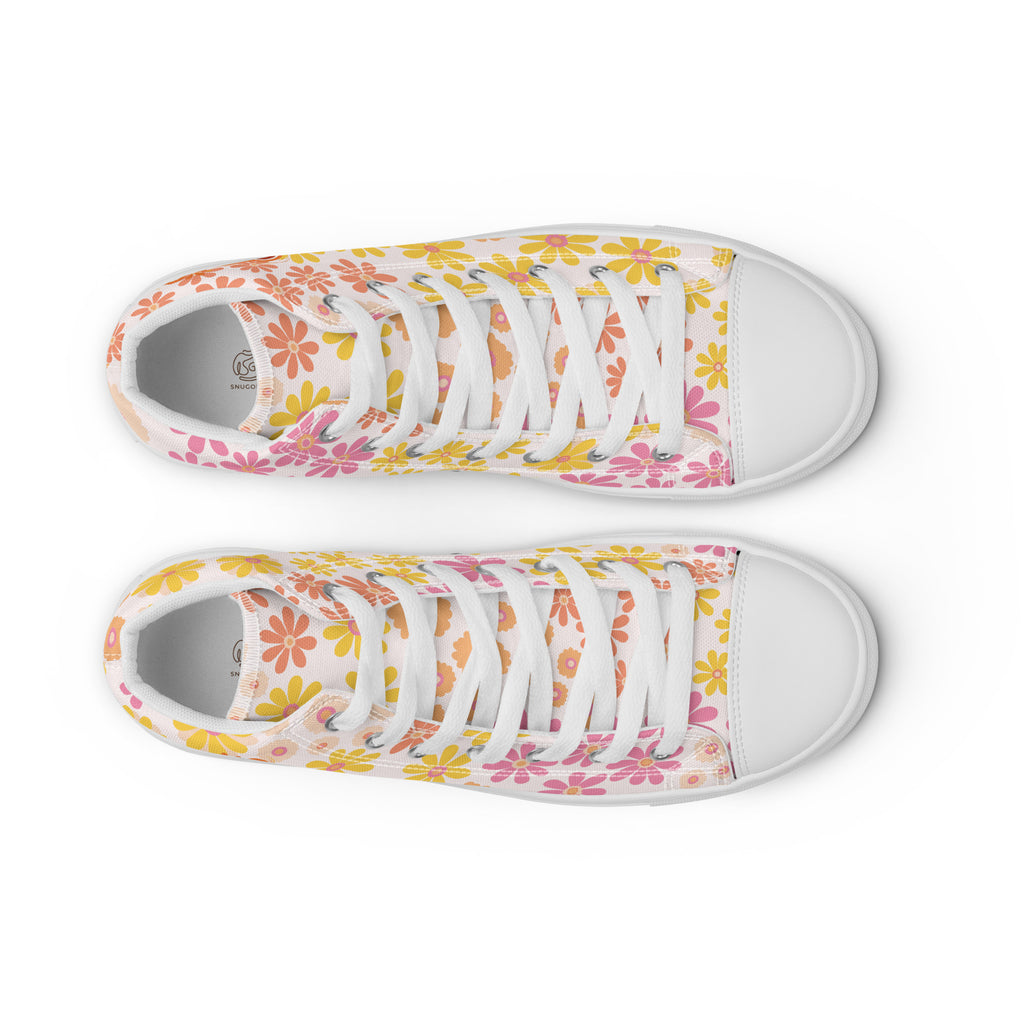 Women’s Trendy High Top Canvas Shoes - Snugoma