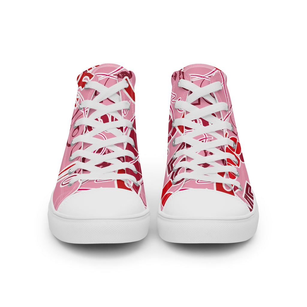 Women’s Trendy High Top Canvas Shoes - Snugoma