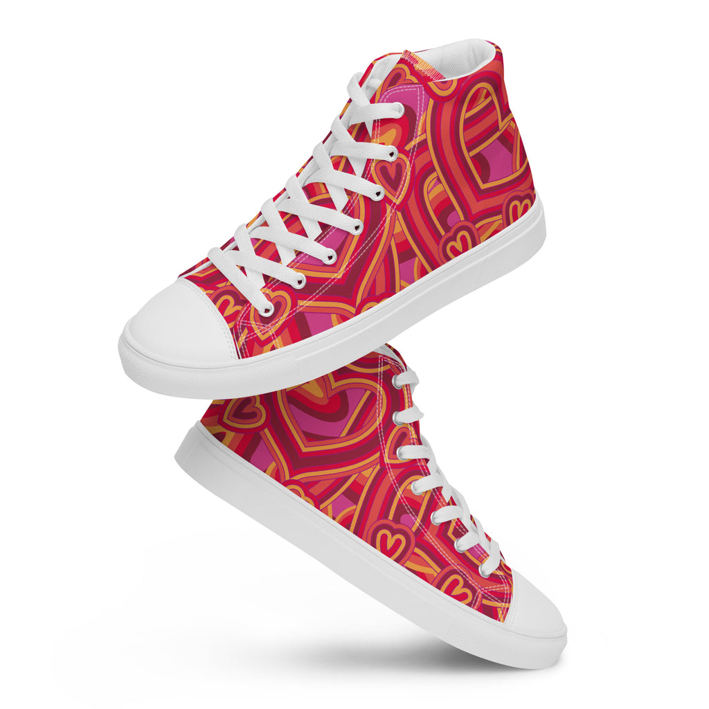 Women’s Trendy High Top Canvas Shoes - Snugoma