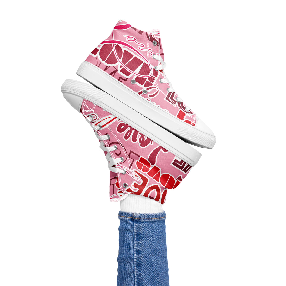 Women’s Trendy High Top Canvas Shoes - Snugoma