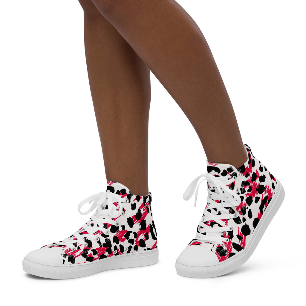 Women’s Trendy High Top Canvas Shoes - Snugoma